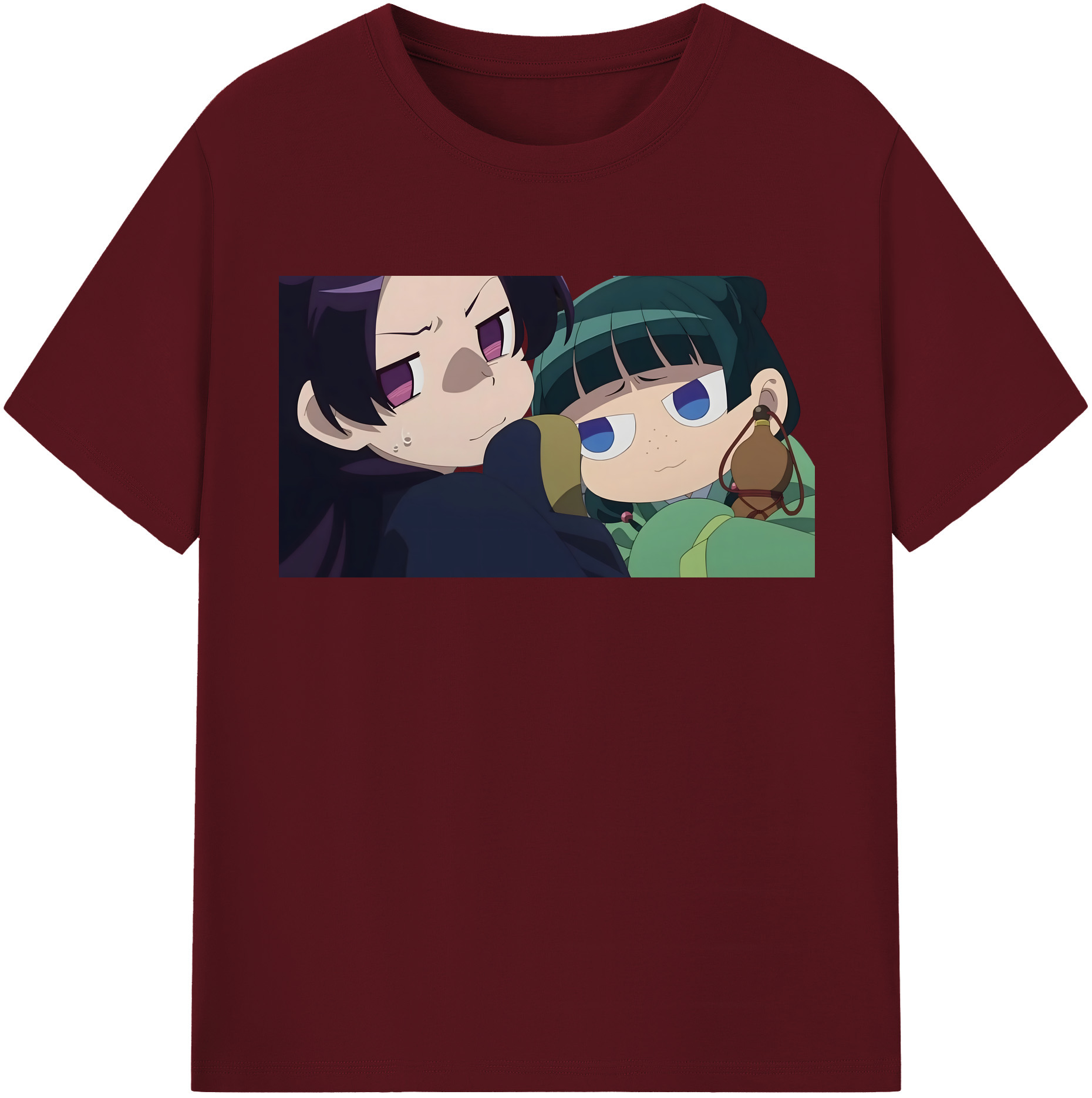 （画像用） 薬屋のひとりごと The Apothecary Diaries 綿100％半袖Tシャツ（フロントプリント）